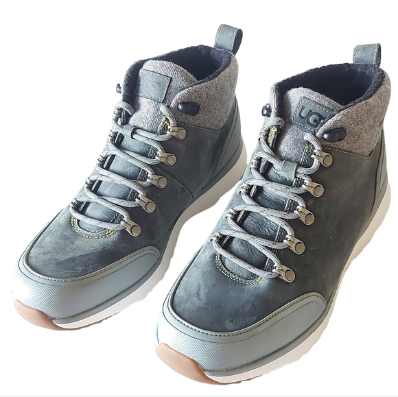 UGG Other - UGG Men's Wool Winter Boots Waterproof Olivert Ankle Lace-up Boots Size 9.5